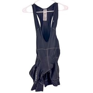 Garneau Cycling Bib Shorts Mens Medium Black Padded Road Bike Stretch 3D58278